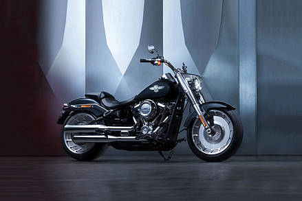 Harley Davidson Fat Boy Right Side View