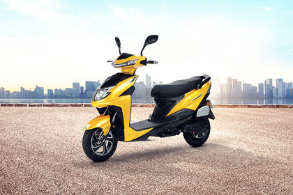 AMO Electric Jaunty Front Left Quarter View AMO Electric Jaunty Front Left Quarter View
