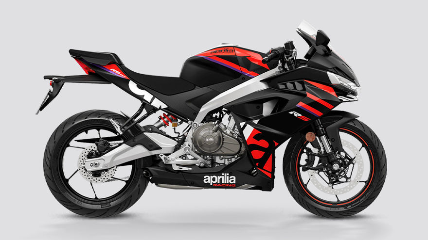 Aprilia RS 457 Side Profile View (Right) Aprilia RS 457 Side Profile View (Right)