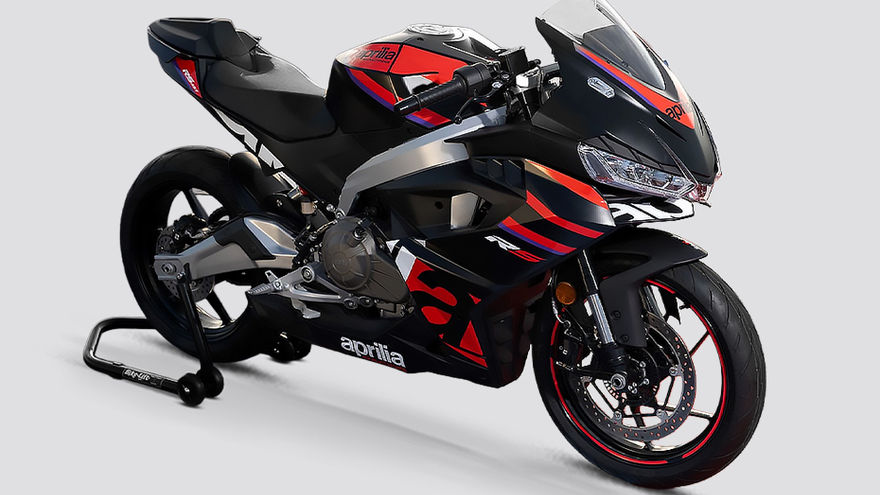 Aprilia RS 457 Front Right Quarter View Aprilia RS 457 Front Right Quarter View
