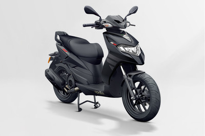 Aprilia SR 125 hp.e Front Right Quarter View