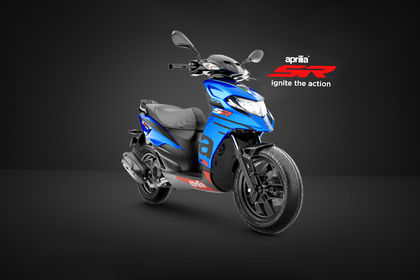 Aprilia SR 125 Front Left Quarter View Aprilia SR 125 Front Left Quarter View