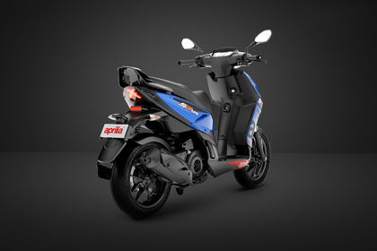 Aprilia SR 125 Rear Right Three Quarter View Aprilia SR 125 Rear Right Three Quarter View