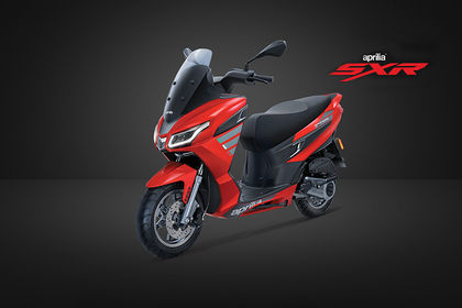 Aprilia SXR 125 Side Profile View (Left)