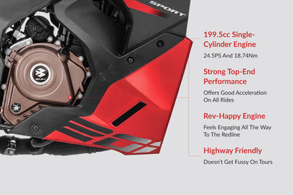 Bajaj Pulsar RS200 Engine Highlights Bajaj Pulsar RS200 Engine Highlights