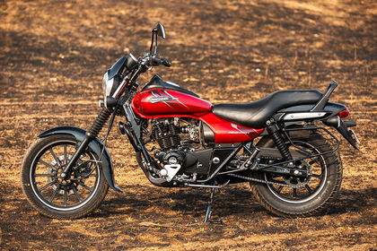 Bajaj Avenger Street 180 Side Profile View (Left)