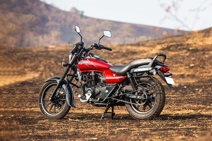 Bajaj Avenger Street 180 Rear Left Three Quarter View
