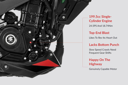 Bajaj Pulsar NS200 Engine Highlights