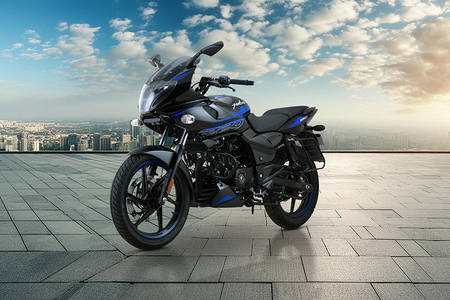 Bajaj Pulsar 220 F Front Left View