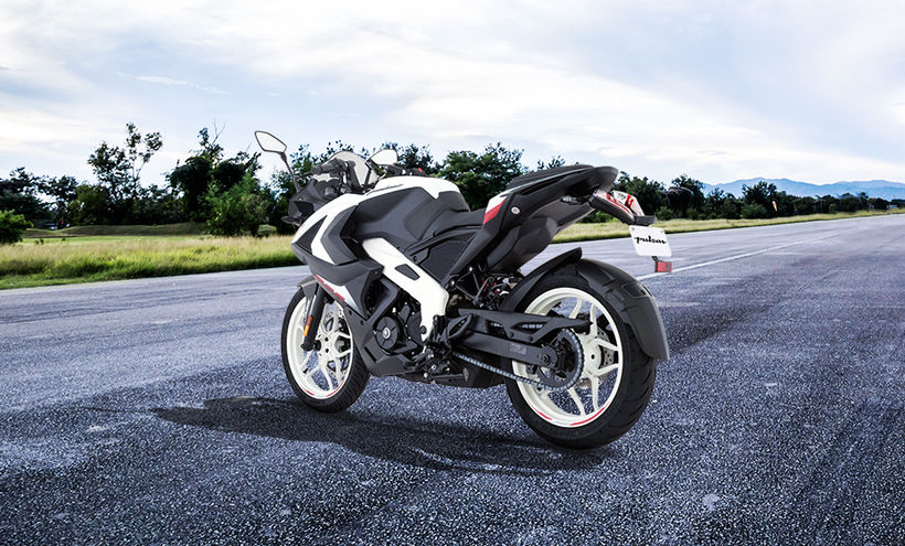 Bajaj Pulsar RS200 Rear Left View