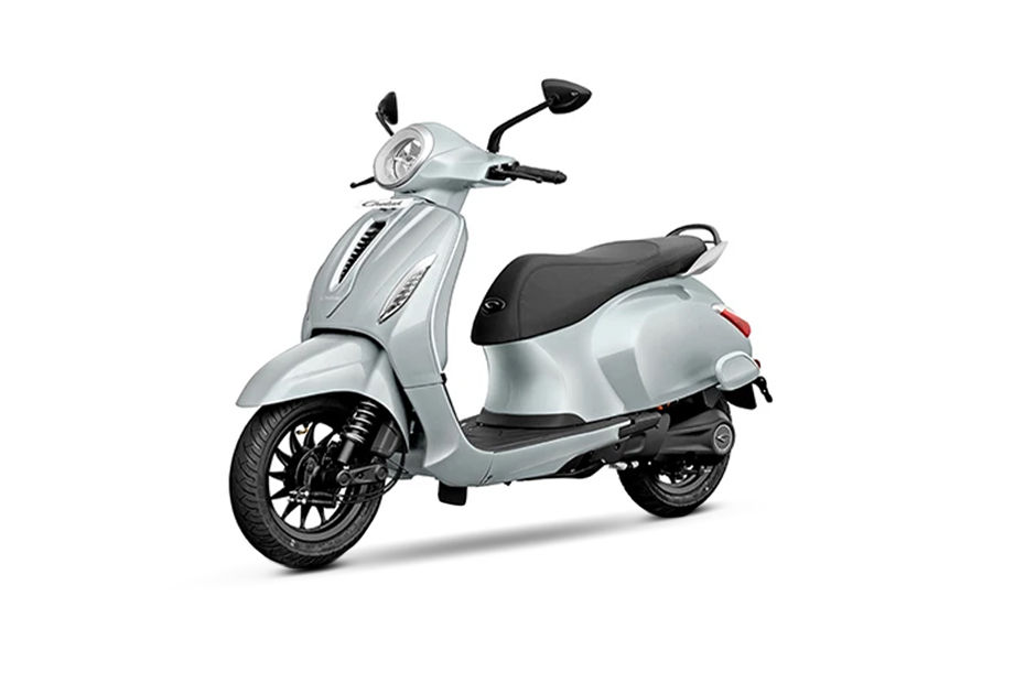 Bajaj Chetak 3202 Cyber White colour