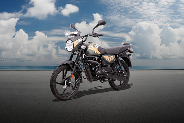 Bajaj CT 110X Front Left Quarter View Bajaj CT 110X Front Left Quarter View