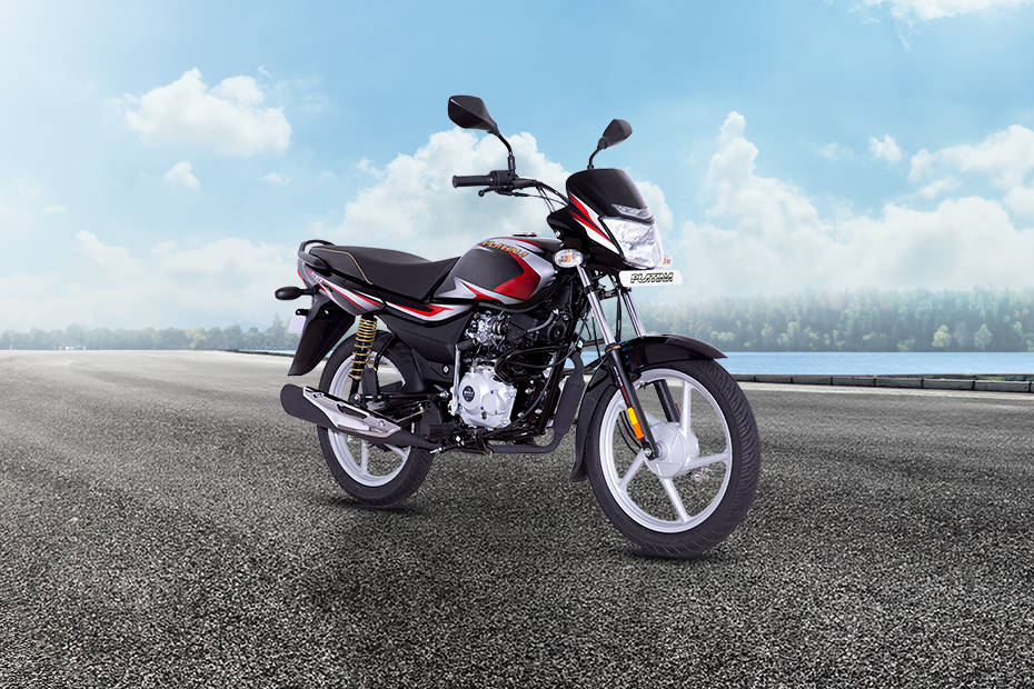 Bajaj Platina 100 Front Right View