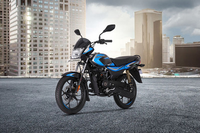 Bajaj Platina 110 H Gear Front Left Quarter View