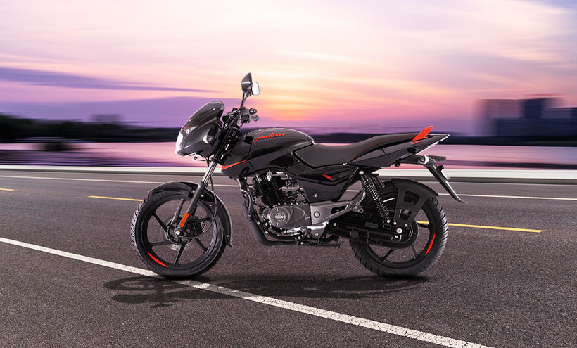 Bajaj Pulsar 125 Neon Left Side View