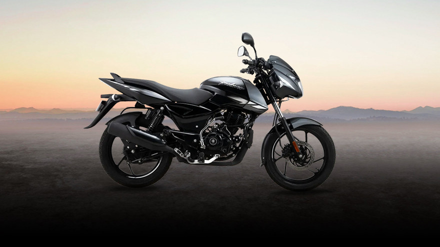 Bajaj Pulsar 125 Side Profile View (Right)