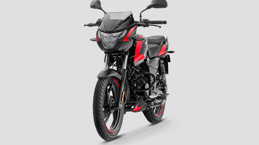 Bajaj Pulsar 125 Front View Bajaj Pulsar 125 Front View