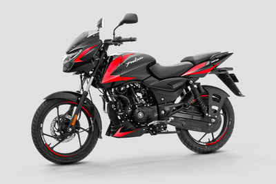 Bajaj Pulsar 125 Front Left Quarter View