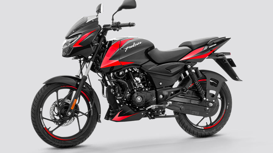 Bajaj Pulsar 125 Front Left Quarter View Bajaj Pulsar 125 Front Left Quarter View