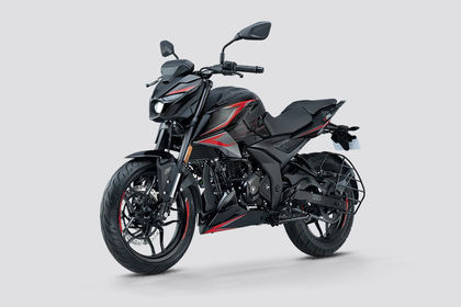 Bajaj Pulsar N250 Front Left Quarter View Bajaj Pulsar N250 Front Left Quarter View