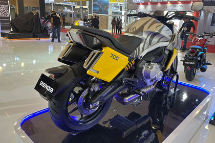 Keeway Benda LFS 700 Rear Right Three Quarter View Keeway Benda LFS 700 Rear Right Three Quarter View