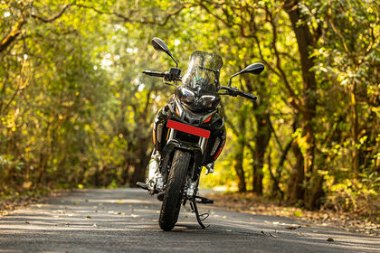 Benelli TRK 251 Front View Benelli TRK 251 Front View