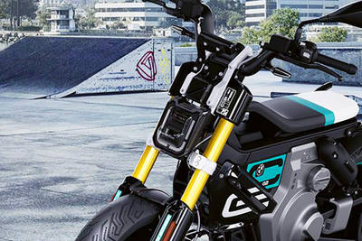 BMW CE 02 हेड लाइट