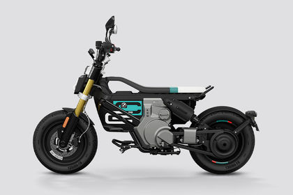 BMW CE 02 Side Profile View (Left)