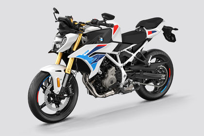 BMW F 450 R Front Left Quarter View