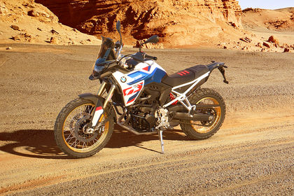 BMW F 900 GS Front Left Quarter View BMW F 900 GS Front Left Quarter View
