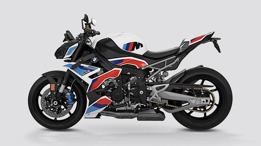 बीएमडब्ल्यू एम 1000 आर Side Profile View (Left)