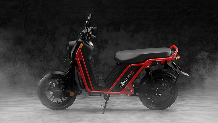 बीएनसी मोटर्स चैलेंजर Side Profile View (Left)