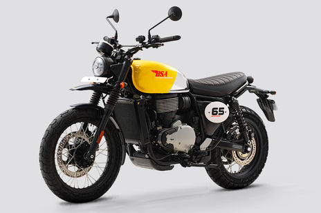 BSA Scrambler 650 Victor Yellow BSA Scrambler 650 Victor Yellow