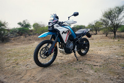 CFMoto 450MT Front Left Quarter View