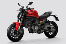 Monster Ducati Red With Black Wheels Colour