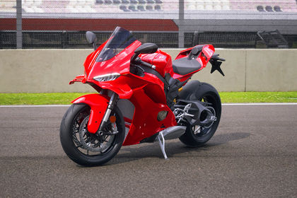 Ducati Panigale V4 Front Left Quarter View Ducati Panigale V4 Front Left Quarter View