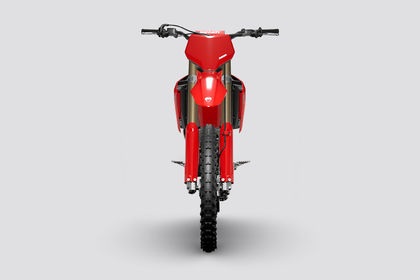 Ducati Desmo450 MX Front View Ducati Desmo450 MX Front View