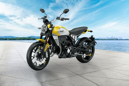 Ducati Scrambler 800 Front Left Quarter View