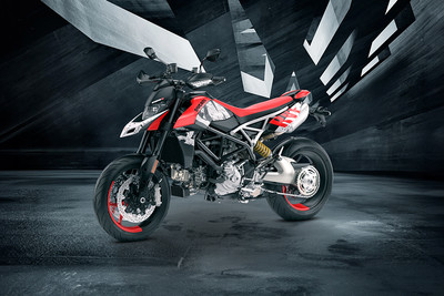 Ducati Hypermotard 950 Front Left Quarter View
