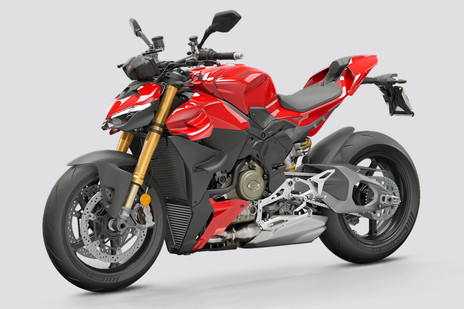 डुकाटी स्ट्रीटफाइटर वी4 S Ducati Red