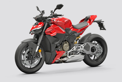 Ducati Streetfighter V4 Front Left Quarter View