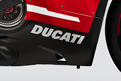 Ducati Superleggera V4 Brand Badge Ducati Superleggera V4 Brand Badge