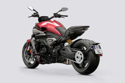 Ducati XDiavel V4 Rear Left Three Quarter View Ducati XDiavel V4 Rear Left Three Quarter View