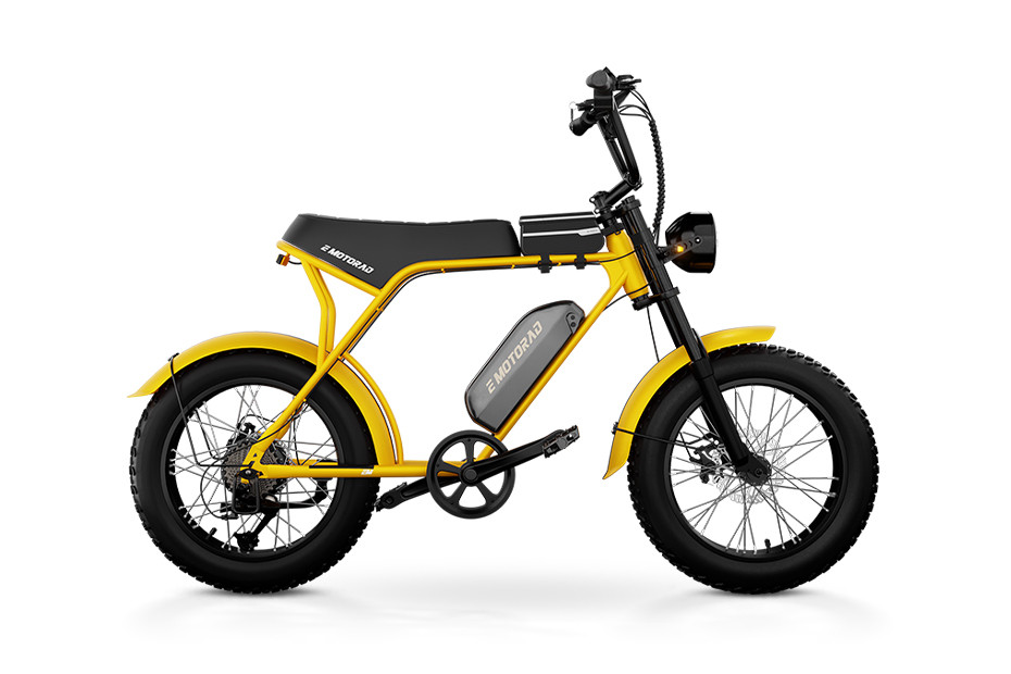 EMotorad Ranger Rugged E-Bike Yellow color 