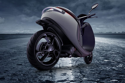 Gogoro 2 Series Rear Right Three Quarter View Gogoro 2 Series Rear Right Three Quarter View