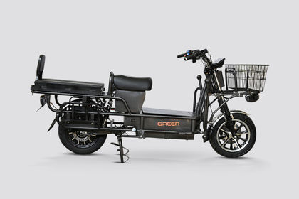 Green Loader Side Profile View (Right)