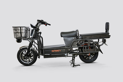 Green Loader Side Profile View (Left)