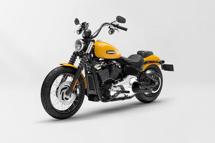 Harley-Davidson Street Bob Front Left Quarter View Harley-Davidson Street Bob Front Left Quarter View
