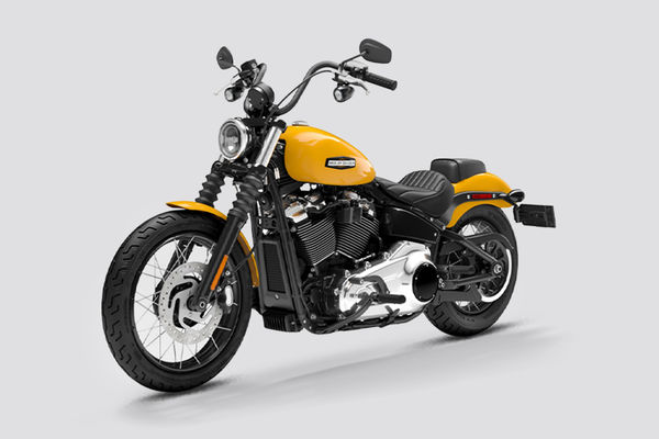 Harley-Davidson Street Bob Front Left Quarter View Harley-Davidson Street Bob Front Left Quarter View