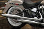 Harley Davidson Deluxe Exhaust View